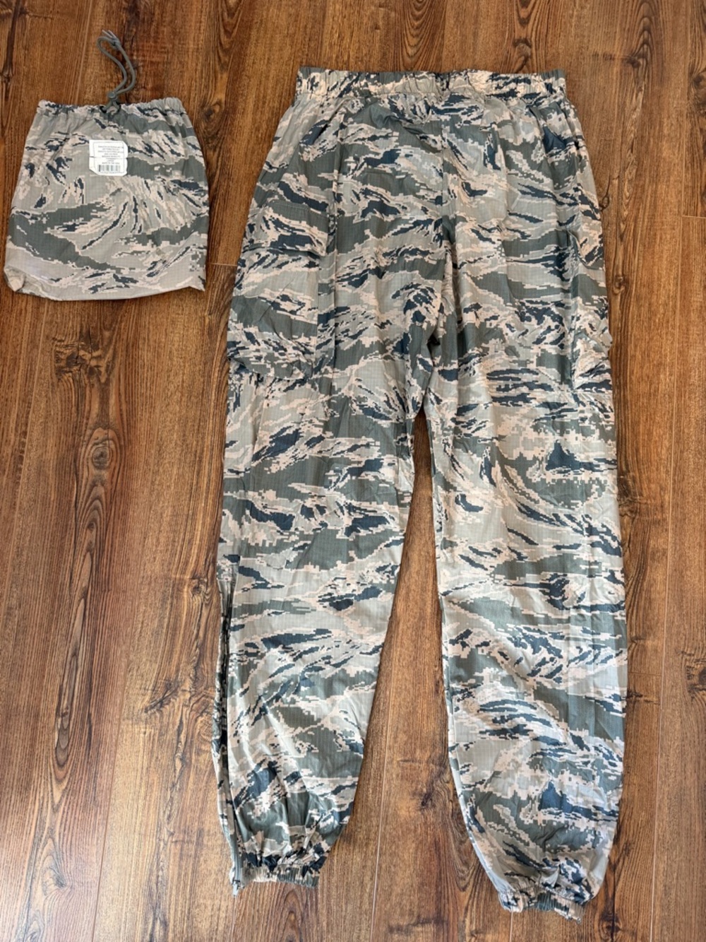 US Air Force ABU Camo Pants Large Military Issue USAF Tactical Trousers Ripstop